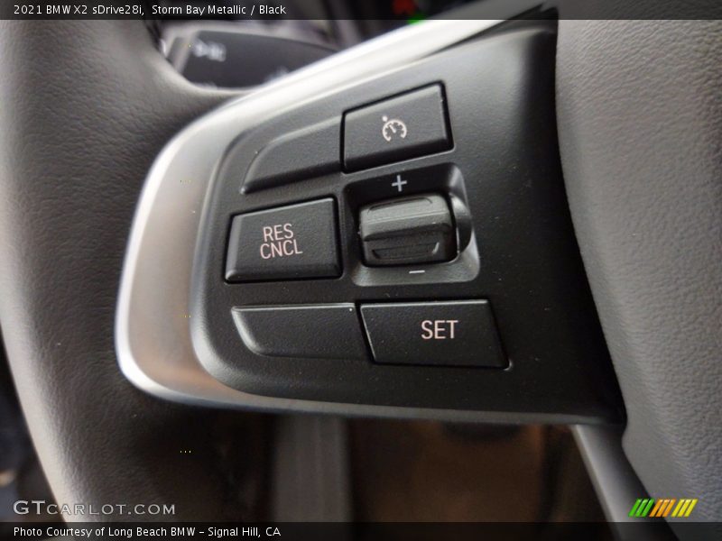 Storm Bay Metallic / Black 2021 BMW X2 sDrive28i