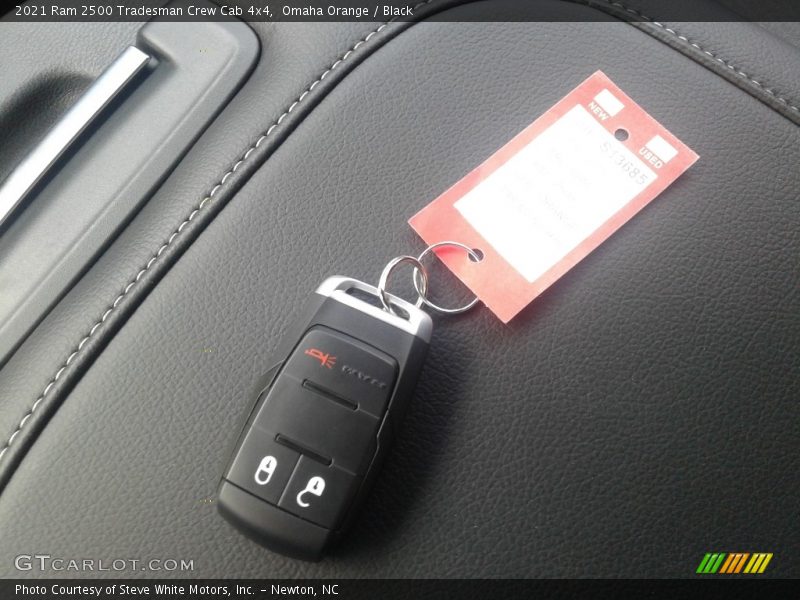 Omaha Orange / Black 2021 Ram 2500 Tradesman Crew Cab 4x4