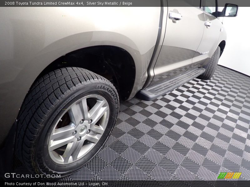Silver Sky Metallic / Beige 2008 Toyota Tundra Limited CrewMax 4x4
