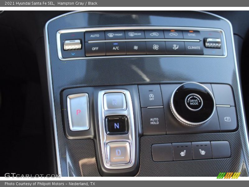 Hampton Gray / Black 2021 Hyundai Santa Fe SEL