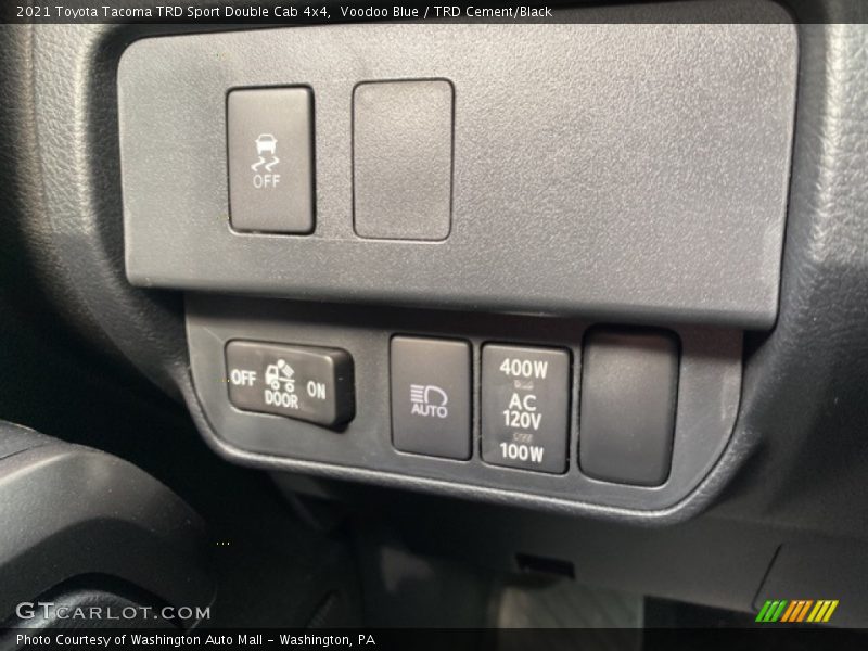 Voodoo Blue / TRD Cement/Black 2021 Toyota Tacoma TRD Sport Double Cab 4x4