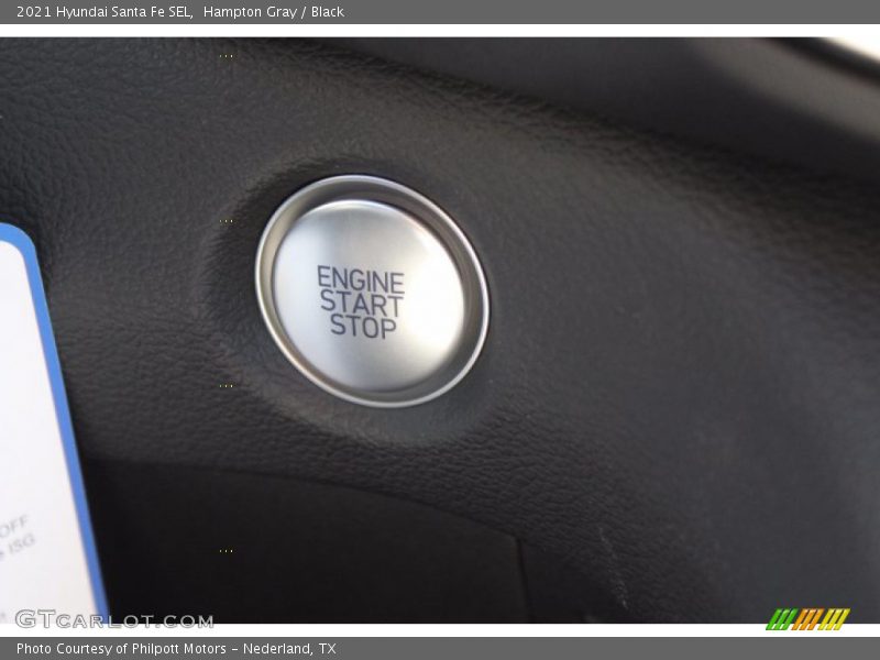 Hampton Gray / Black 2021 Hyundai Santa Fe SEL