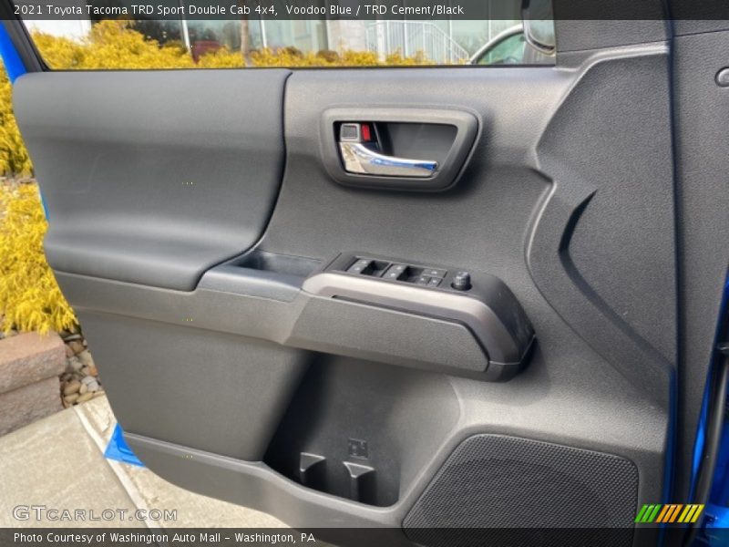 Voodoo Blue / TRD Cement/Black 2021 Toyota Tacoma TRD Sport Double Cab 4x4