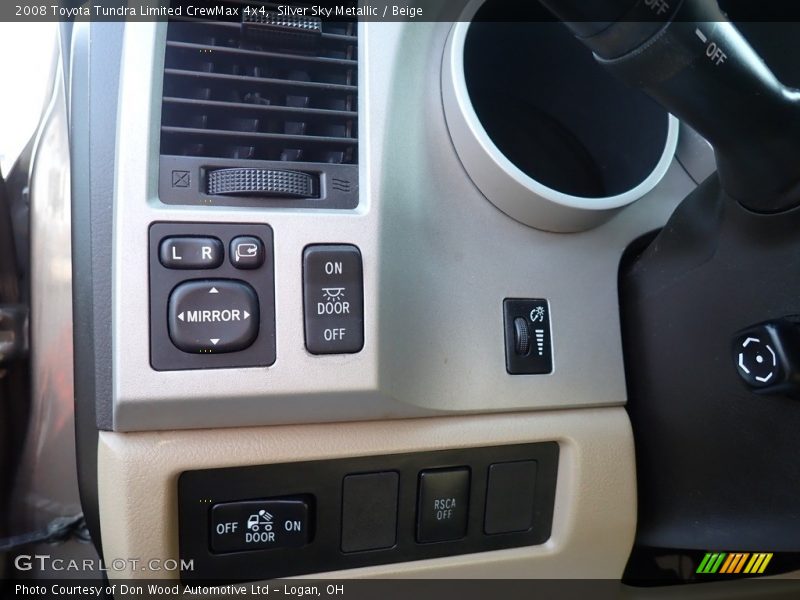Silver Sky Metallic / Beige 2008 Toyota Tundra Limited CrewMax 4x4