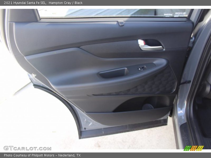 Hampton Gray / Black 2021 Hyundai Santa Fe SEL