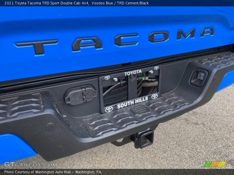Voodoo Blue / TRD Cement/Black 2021 Toyota Tacoma TRD Sport Double Cab 4x4