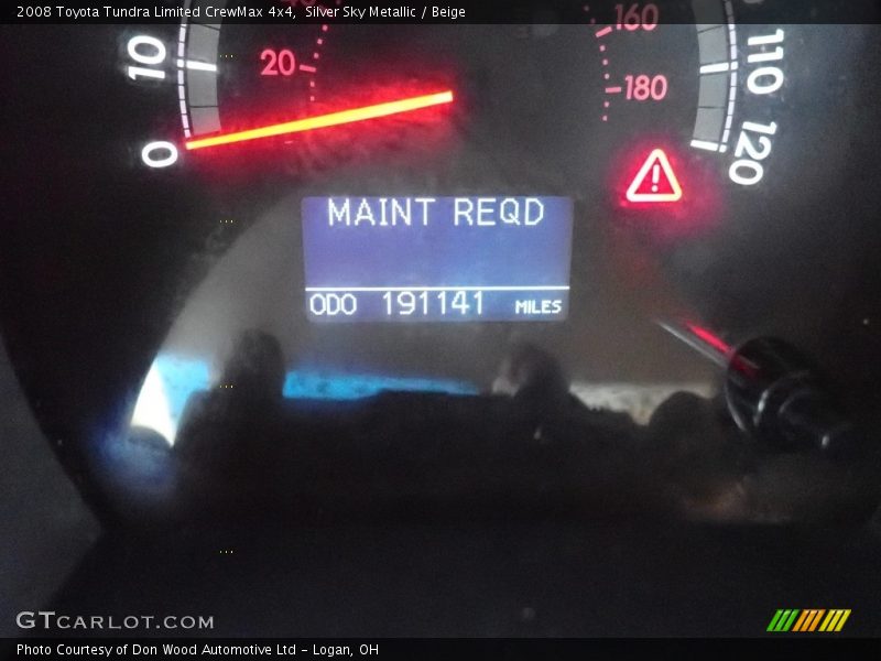 Silver Sky Metallic / Beige 2008 Toyota Tundra Limited CrewMax 4x4