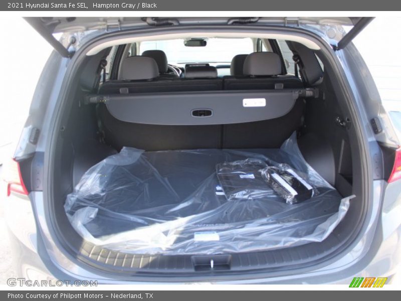 Hampton Gray / Black 2021 Hyundai Santa Fe SEL