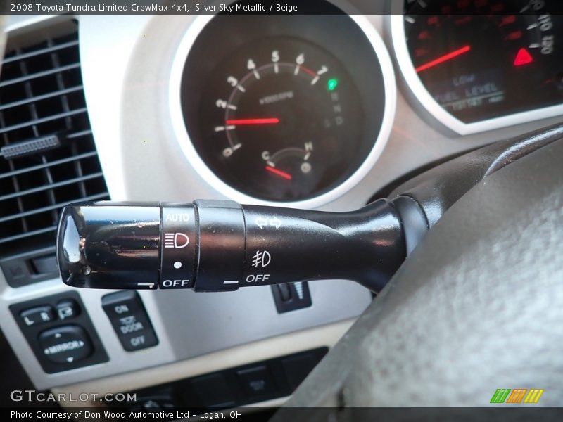 Silver Sky Metallic / Beige 2008 Toyota Tundra Limited CrewMax 4x4
