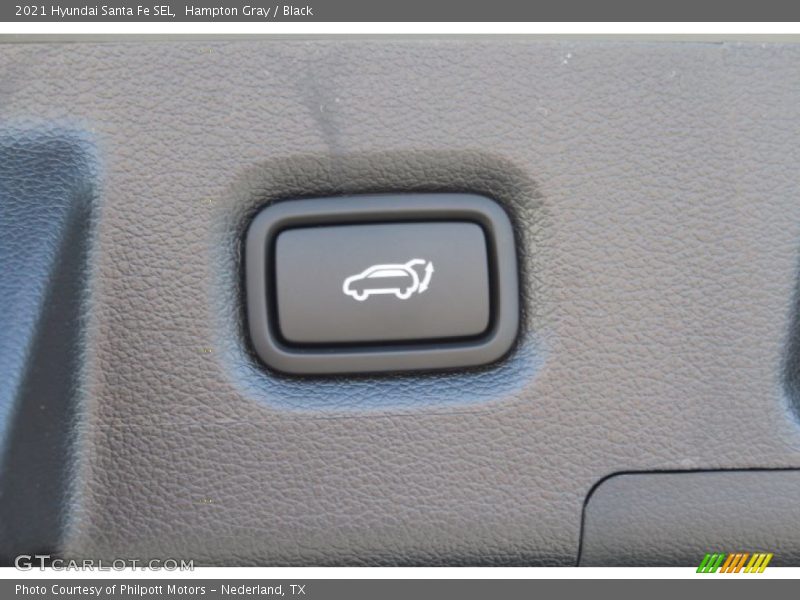 Hampton Gray / Black 2021 Hyundai Santa Fe SEL