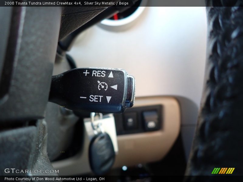 Silver Sky Metallic / Beige 2008 Toyota Tundra Limited CrewMax 4x4