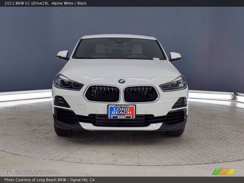 Alpine White / Black 2021 BMW X2 sDrive28i