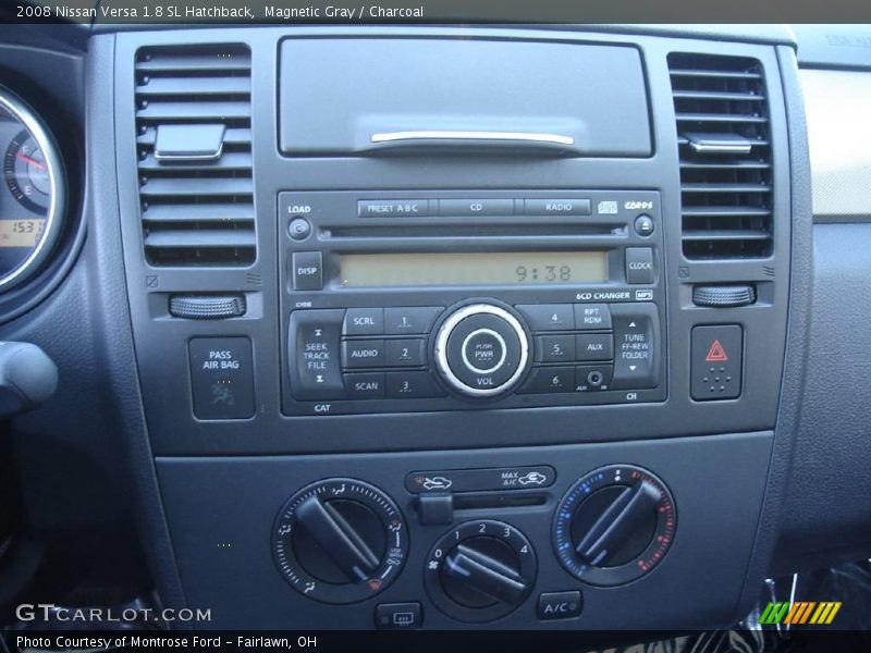 Magnetic Gray / Charcoal 2008 Nissan Versa 1.8 SL Hatchback