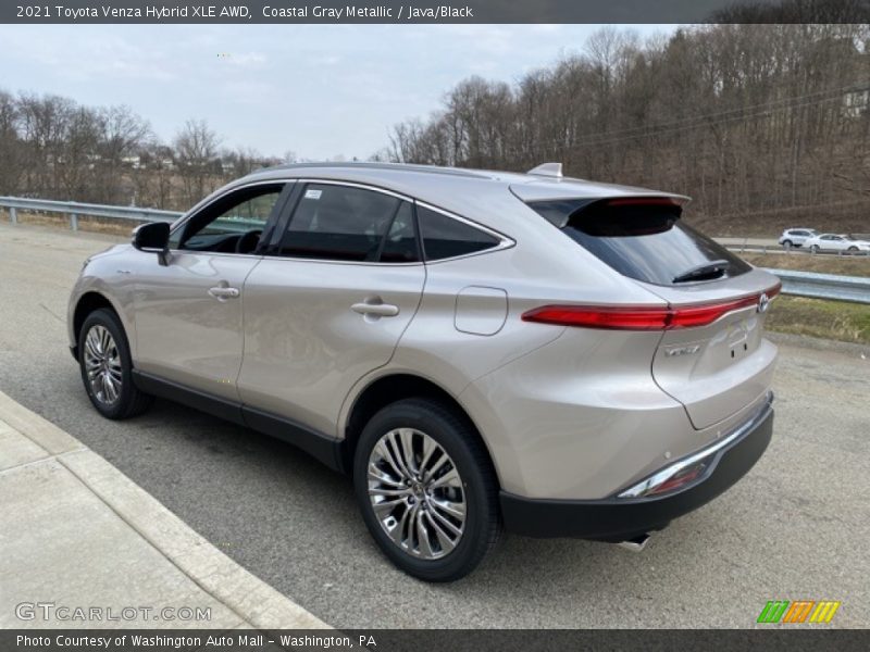 Coastal Gray Metallic / Java/Black 2021 Toyota Venza Hybrid XLE AWD