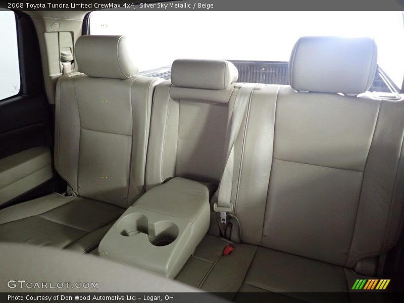 Silver Sky Metallic / Beige 2008 Toyota Tundra Limited CrewMax 4x4