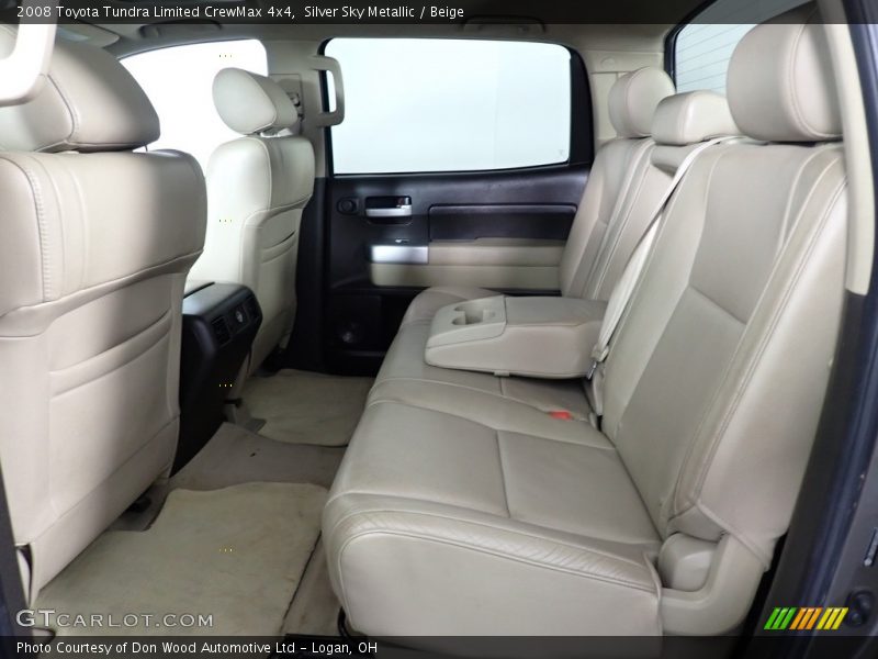 Silver Sky Metallic / Beige 2008 Toyota Tundra Limited CrewMax 4x4