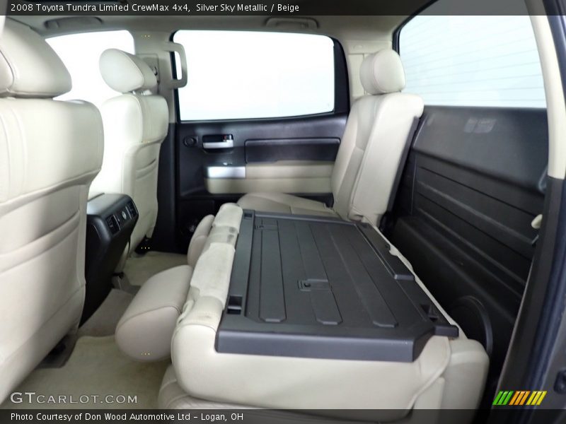Silver Sky Metallic / Beige 2008 Toyota Tundra Limited CrewMax 4x4
