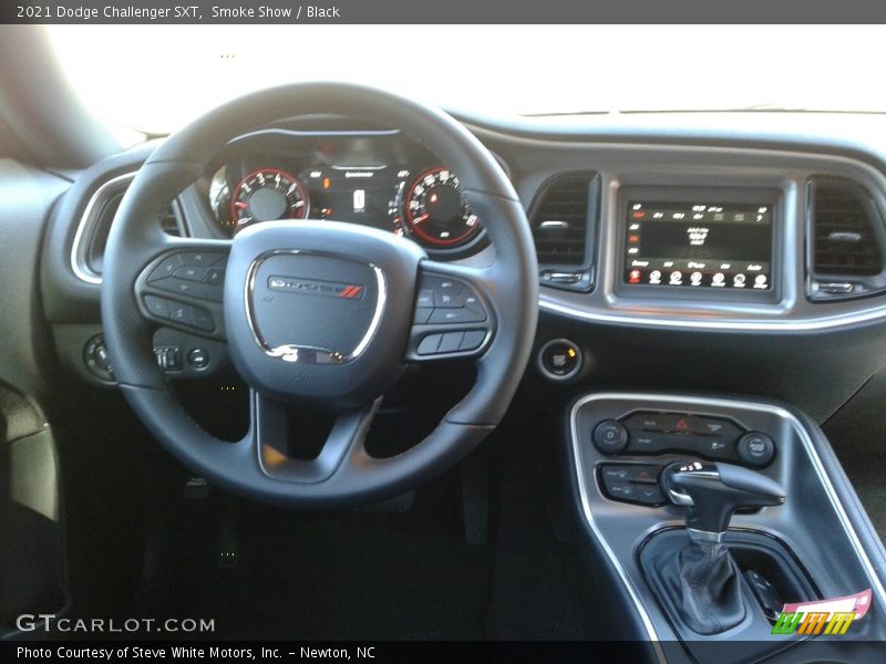 Smoke Show / Black 2021 Dodge Challenger SXT