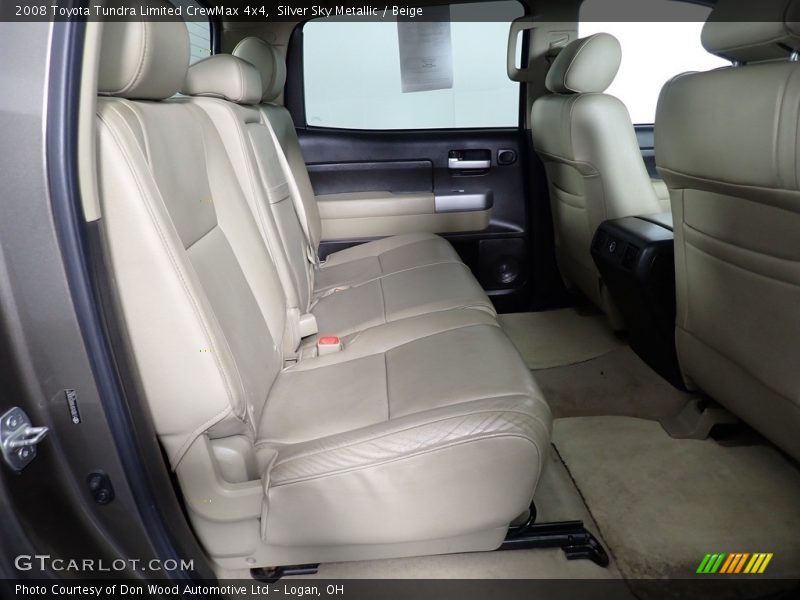 Silver Sky Metallic / Beige 2008 Toyota Tundra Limited CrewMax 4x4