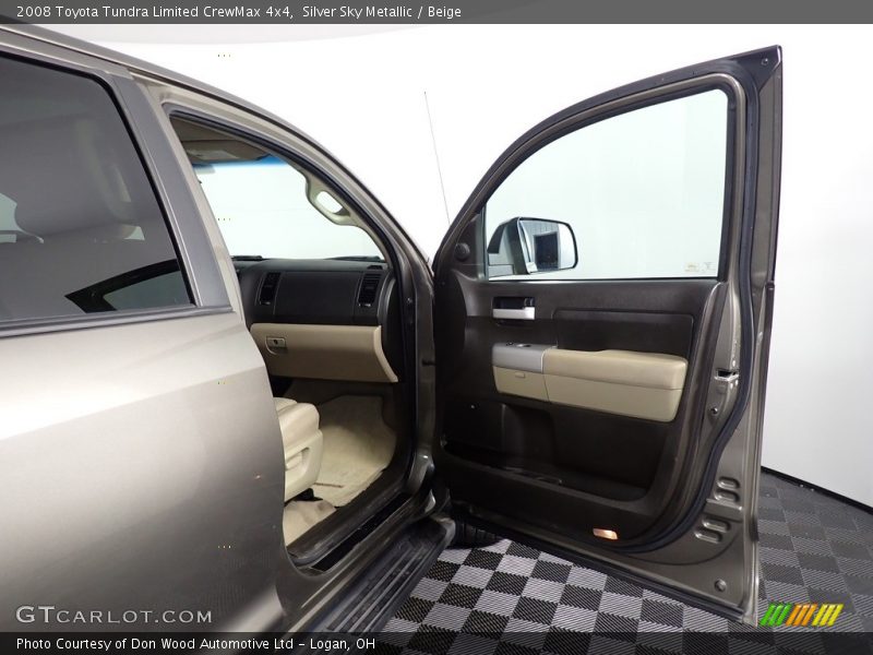 Silver Sky Metallic / Beige 2008 Toyota Tundra Limited CrewMax 4x4