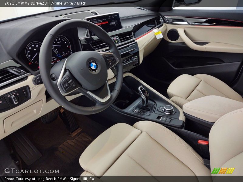 Alpine White / Black 2021 BMW X2 sDrive28i