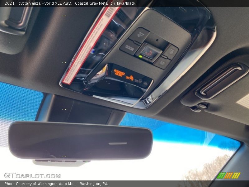 Coastal Gray Metallic / Java/Black 2021 Toyota Venza Hybrid XLE AWD