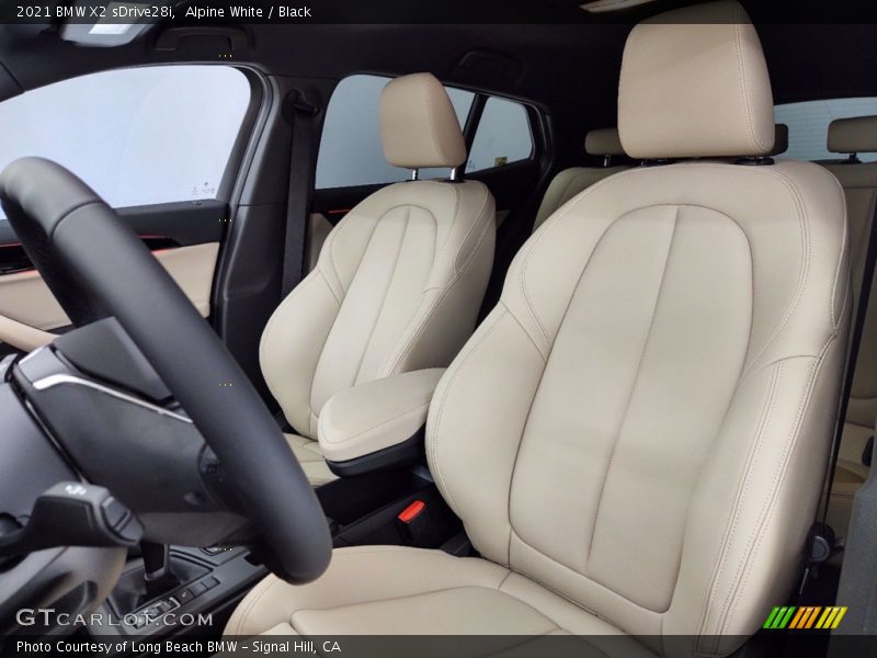 Alpine White / Black 2021 BMW X2 sDrive28i
