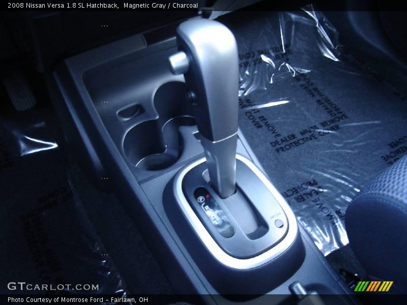 Magnetic Gray / Charcoal 2008 Nissan Versa 1.8 SL Hatchback
