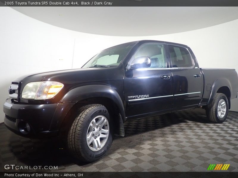 Black / Dark Gray 2005 Toyota Tundra SR5 Double Cab 4x4