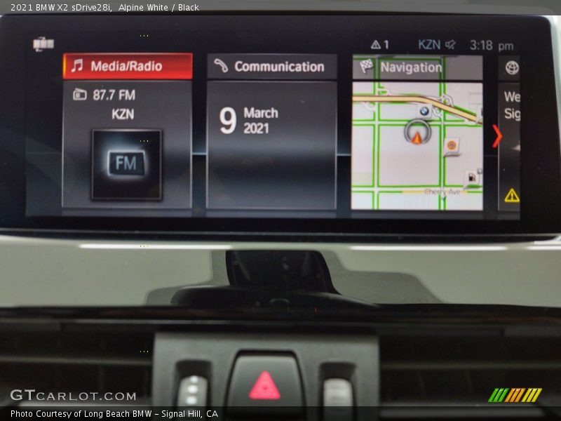 Alpine White / Black 2021 BMW X2 sDrive28i