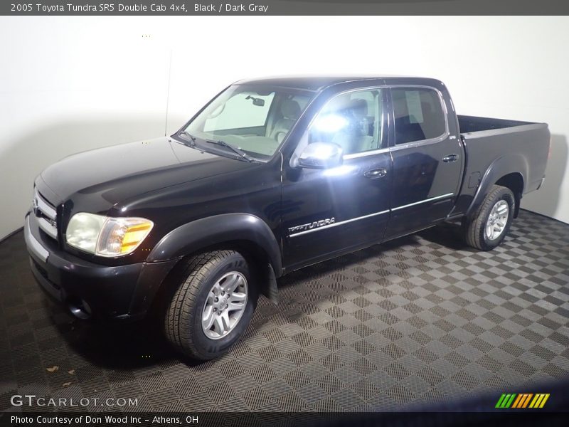 Black / Dark Gray 2005 Toyota Tundra SR5 Double Cab 4x4