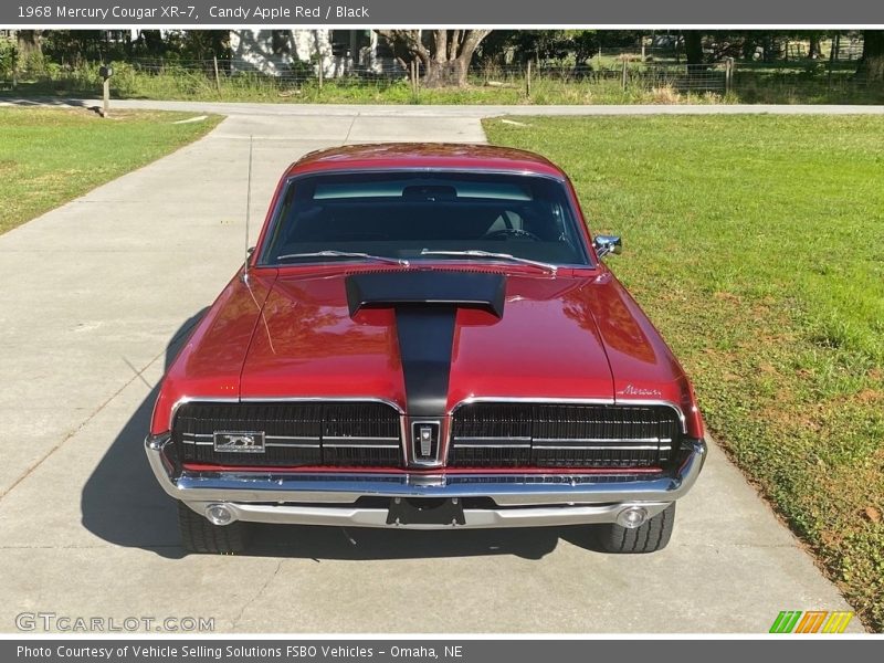 Candy Apple Red / Black 1968 Mercury Cougar XR-7