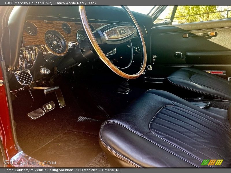  1968 Cougar XR-7 Black Interior