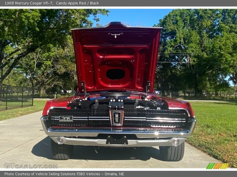 Candy Apple Red / Black 1968 Mercury Cougar XR-7