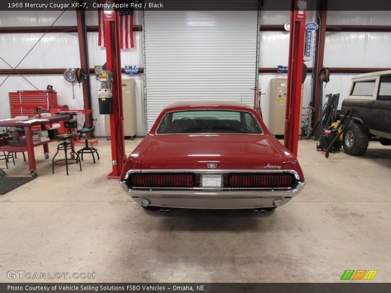 Candy Apple Red / Black 1968 Mercury Cougar XR-7