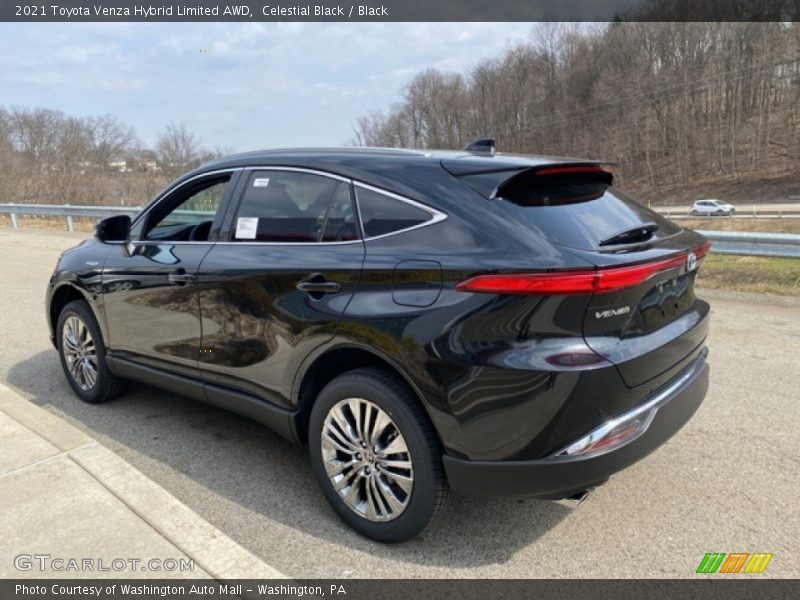 Celestial Black / Black 2021 Toyota Venza Hybrid Limited AWD