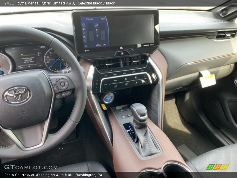 Celestial Black / Black 2021 Toyota Venza Hybrid Limited AWD