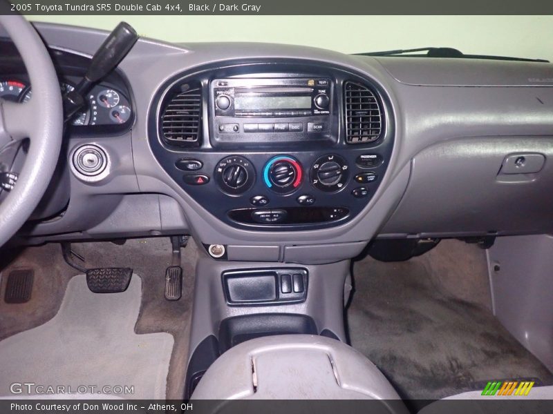 Black / Dark Gray 2005 Toyota Tundra SR5 Double Cab 4x4