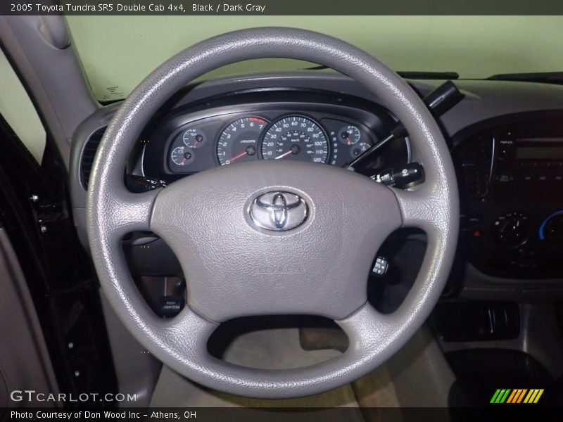 Black / Dark Gray 2005 Toyota Tundra SR5 Double Cab 4x4