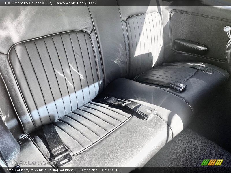 Rear Seat of 1968 Cougar XR-7