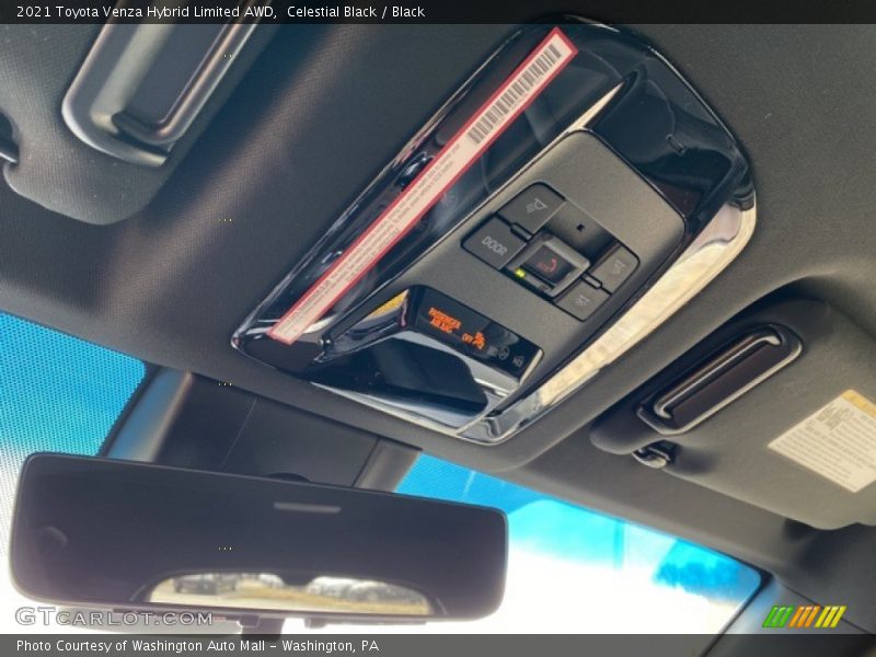 Celestial Black / Black 2021 Toyota Venza Hybrid Limited AWD