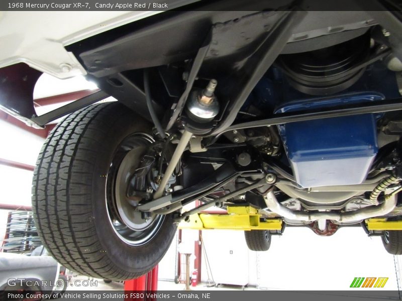 Undercarriage of 1968 Cougar XR-7