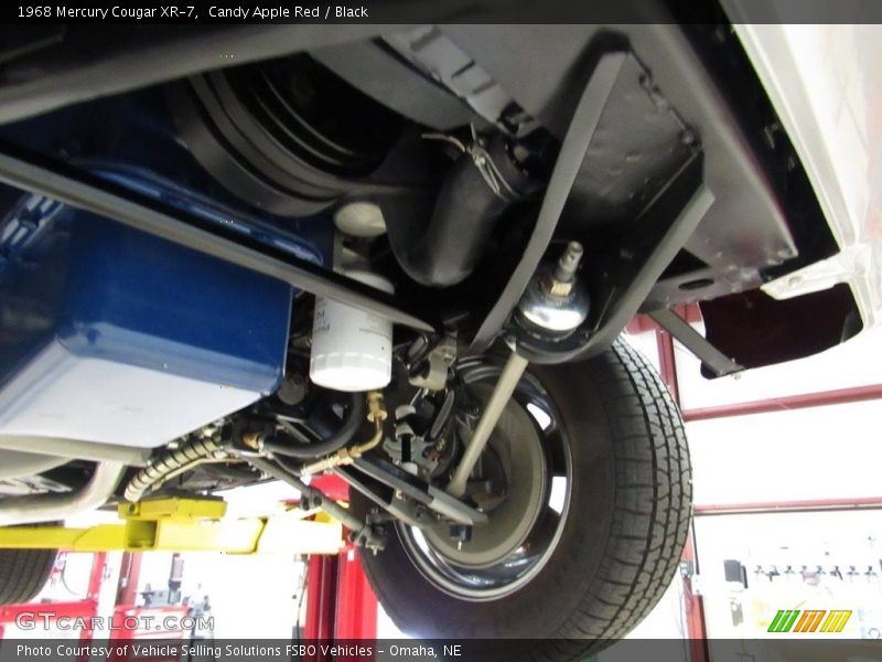 Undercarriage of 1968 Cougar XR-7