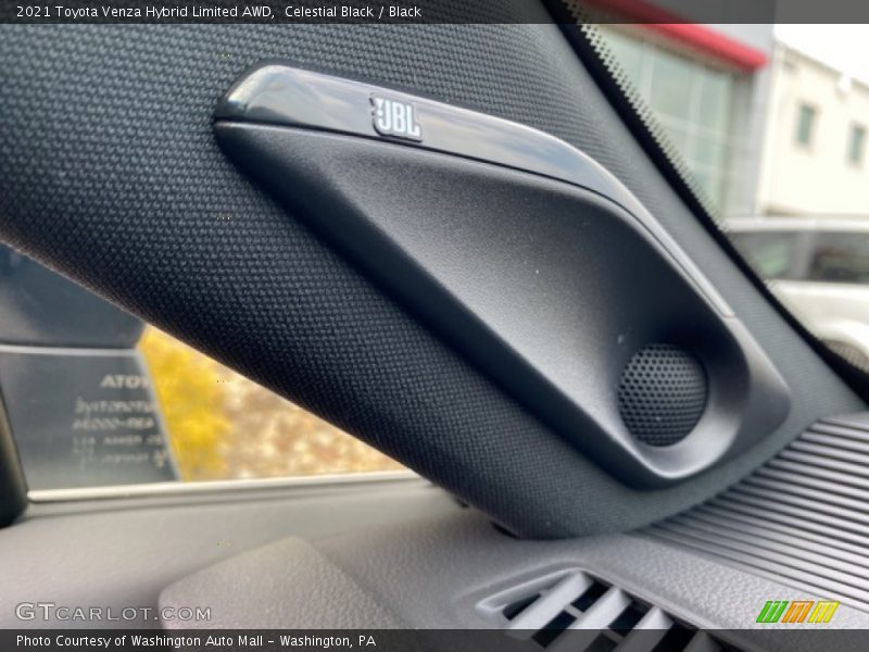 Celestial Black / Black 2021 Toyota Venza Hybrid Limited AWD