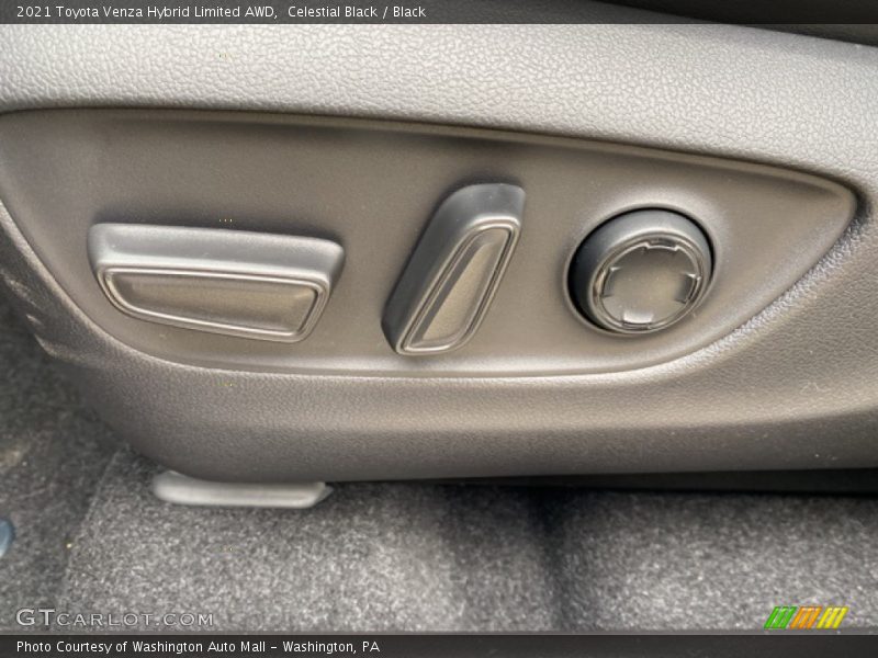 Celestial Black / Black 2021 Toyota Venza Hybrid Limited AWD