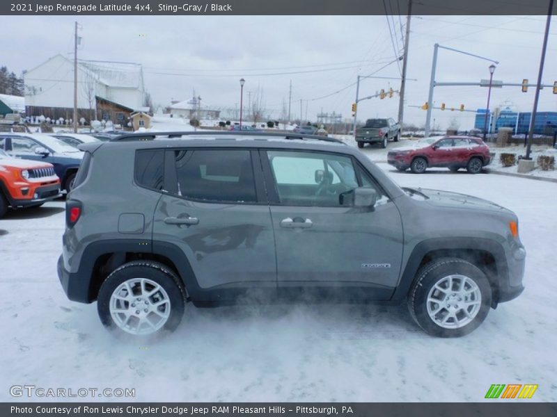 Sting-Gray / Black 2021 Jeep Renegade Latitude 4x4