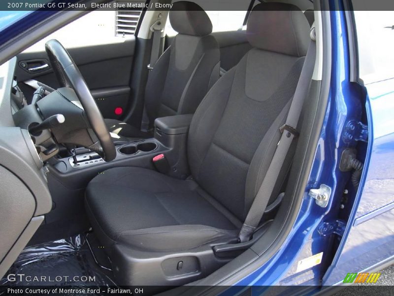 Electric Blue Metallic / Ebony 2007 Pontiac G6 GT Sedan
