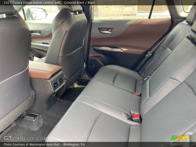 Celestial Black / Black 2021 Toyota Venza Hybrid Limited AWD