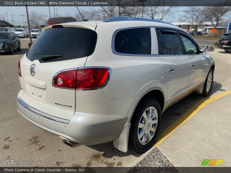 White Diamond Tricoat / Cashmere 2012 Buick Enclave FWD