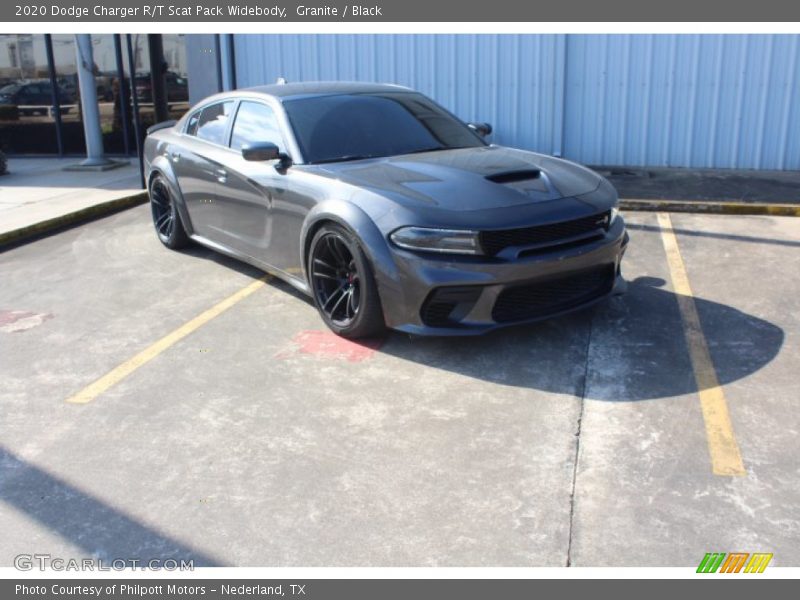 Granite / Black 2020 Dodge Charger R/T Scat Pack Widebody
